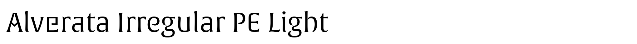 Alverata Irregular PE Light image